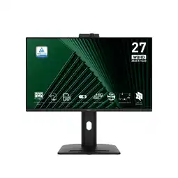MediaMarkt MSI Pro Mp275qpdg - 27 Inch 2560 X 1440 (qhd) Ips-paneel In Hoogte Verstelbaar aanbieding