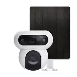 MediaMarkt Ezviz Hb90 + 8w Solar Panel Slimme Buitencamera Wit aanbieding