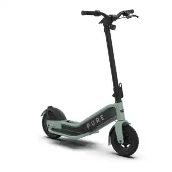 MediaMarkt Pure Electric Pure Escape+ Sage Green Scpurz036-00003 Elektrische Step Groen aanbieding