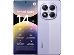 MediaMarkt Xiaomi Redmi Note 14 Pro -5g - 256gb Lavender Paars 256 Gb aanbieding