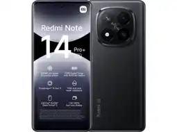 MediaMarkt Xiaomi Redmi Note 14 Pro+ - 5g 512gb Midnight Zwart 512 Gb aanbieding