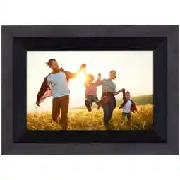 MediaMarkt Rollei Smart Frame Wifi 105 Wooden Bl Digitale Fotolijst aanbieding