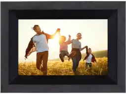 MediaMarkt Rollei Smart Frame Wifi 105 Wooden Bl Digitale Fotolijst aanbieding
