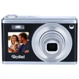 MediaMarkt Rollei Rollei Compactline 10x Compactcamera Zwart aanbieding