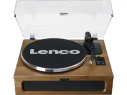 MediaMarkt Lenco Ls-410wa Bruin aanbieding