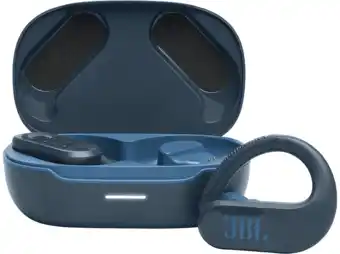 MediaMarkt JBL Endurance Peak 3 Oordopjes Blauw aanbieding