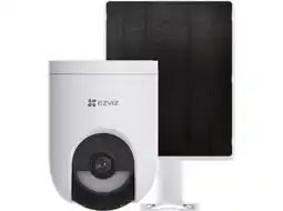 MediaMarkt Ezviz Hb8 Lite +5w Solar Panel Slimme Buitencamera Wit aanbieding