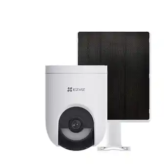 MediaMarkt Ezviz Hb8 Lite +5w Solar Panel Slimme Buitencamera Wit aanbieding