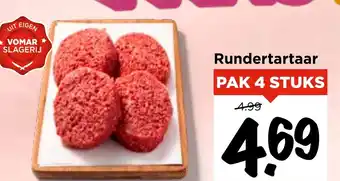 Vomar Voordeelmarkt Rundertartaar aanbieding