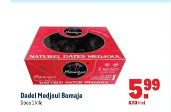 Makro Dadel medjoul bomaja 1kilo aanbieding