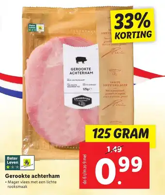 Lidl Gerokte achterham aanbieding