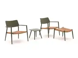 Kees Smit Bellagio Cino lounge balkonset 4-delig stapelbaar aanbieding