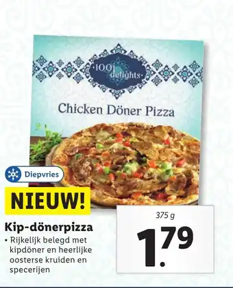 Lidl Kip-donerpizza aanbieding