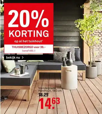 Karwei Vlønderplank aanbieding