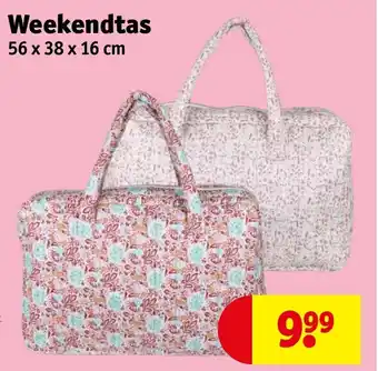 Kruidvat Weekendtas aanbieding