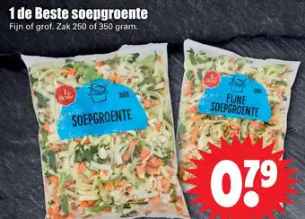 Dirk 1 de Beste soepgroente 350gram aanbieding