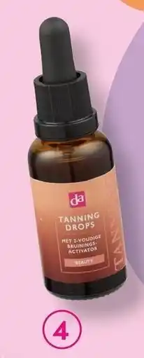 DA Tanning drops tanning drops aanbieding