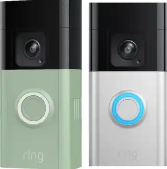 Coolblue Ring Battery Video Doorbell Pro + Voorpaneel Groen aanbieding