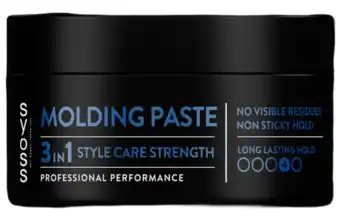 De Online Drogist Syoss Molding Paste 3in1 Style Care Hold 4 aanbieding