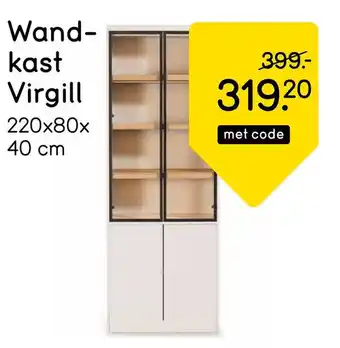 Leen Bakker Wand- kast Virgill aanbieding