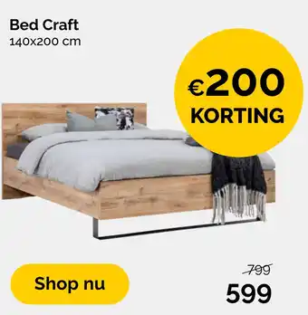 Beter Bed Bed craft 140X200 cm aanbieding