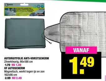 Big Bazar Autoruitfolie Anti-Vorstscherm aanbieding