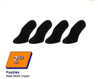 Action Footies aanbieding