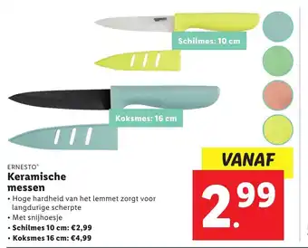 Lidl Ernesto Keramische messen aanbieding