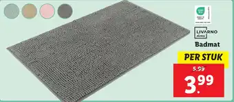 Lidl Livarno home Badmat aanbieding
