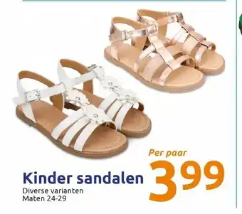 Action Kinder sandalen 24-29 aanbieding