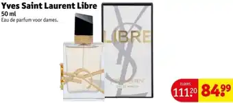Kruidvat Yves Saint Laurent Libre aanbieding