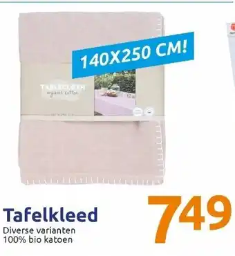 Action Tafelkleed 140*250cm aanbieding