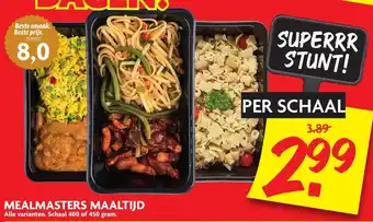 Dekamarkt Mealmasters maaltijd 400-450g aanbieding