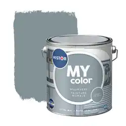 Praxis Histor muurverf My Color extra mat Coast Of Maine 2,5L aanbieding