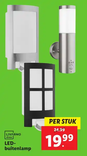 Lidl LED buitenlamp aanbieding