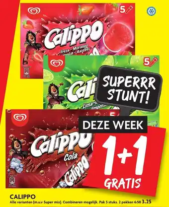 Dekamarkt Calippo aanbieding