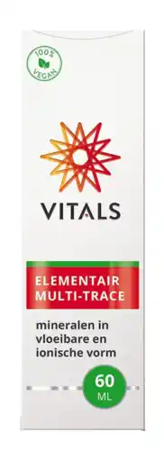 De Online Drogist Vitals Elementair Multi-Trace Druppels aanbieding