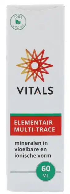 De Online Drogist Vitals Elementair Multi-Trace Druppels aanbieding