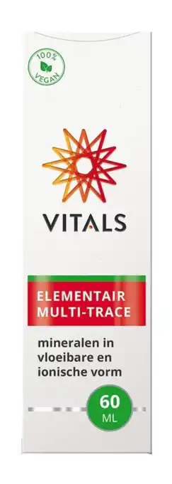 De Online Drogist Vitals Elementair Multi-Trace Druppels aanbieding