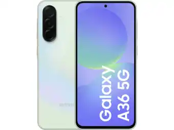 MediaMarkt Samsung Galaxy A36 - 5g 256 Gb Awesome Lime aanbieding