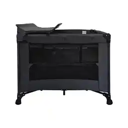 ANWB Novi Baby Liv Air+ Campingbed/box Black-Gray aanbieding