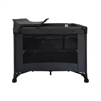 ANWB Novi Baby Liv Air+ Campingbed/box Black-Gray aanbieding