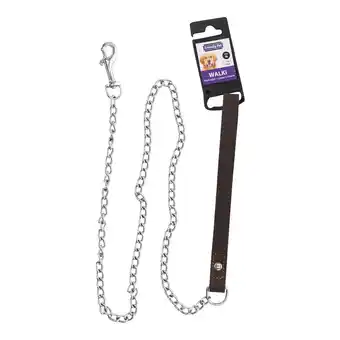 Van Cranenbroek Kettinglijn Berno bruin 3mm 116cm aanbieding