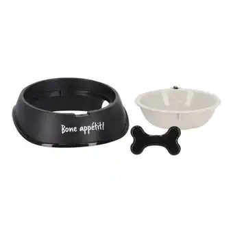 Van Cranenbroek Eetpot hond Osto slow zwart 400ml aanbieding