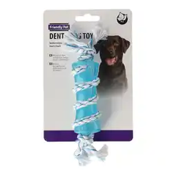 Van Cranenbroek Speelgoed hond denta touw + staaf 10cm aanbieding