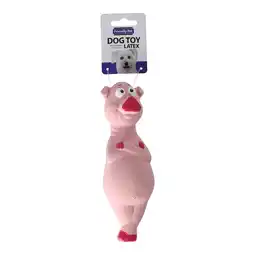 Van Cranenbroek Speelgoed hond varken squeaky 21cm aanbieding