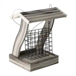 Van Cranenbroek Voederblokh Darcy wit/grijs 21x18,5x26,5cm aanbieding