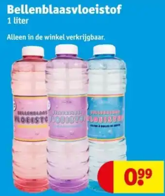 Kruidvat Bellenblaasvloeistof aanbieding