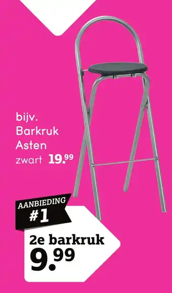 Leen Bakker Barkruk Asten aanbieding