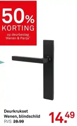 Karwei Deurkrukset Wenen, blindschild aanbieding